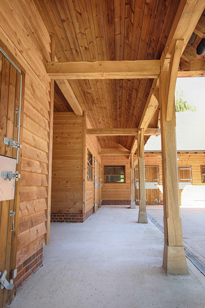 Oak Stable Roof Detail